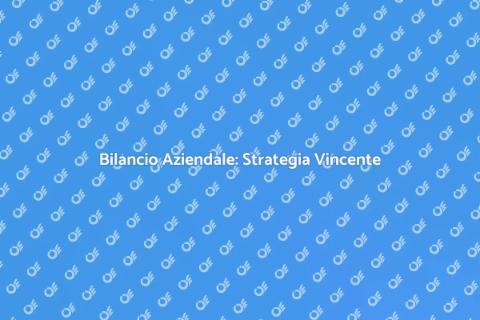 Controllo Bilancio Aziendale Essenziale
