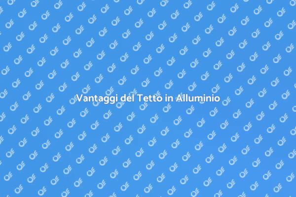 Innovazione nel Tetto: Alluminio