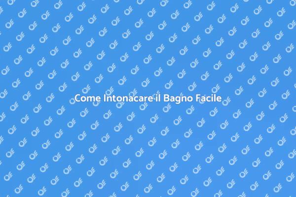 Rinnova il Tuo Bagno con l'Intonaco