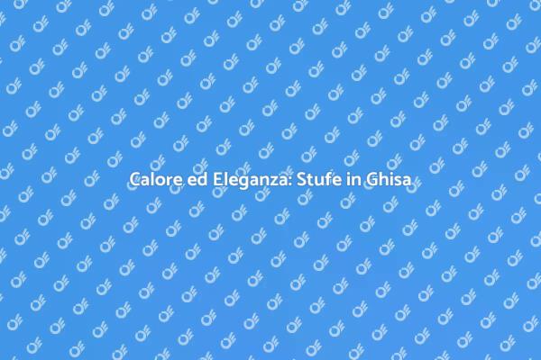 Stufe in Ghisa: Calore e Design Moderno