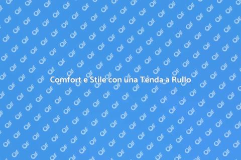 Tenda a Rullo da Esterno Elegante