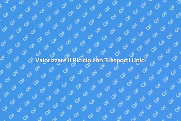 Manufatti Riciclati: Trasporto di Qualità