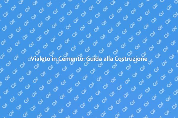 Trasforma il Tuo Giardino con un Vialeto