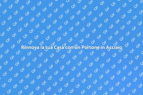 Portone in Acciaio: Sicurezza e Stile