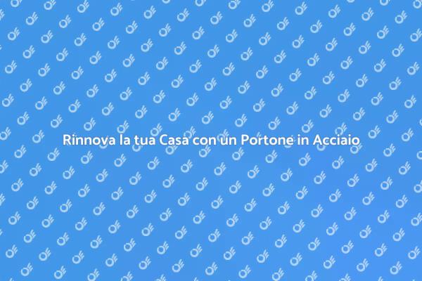 Eleganza e Sicurezza nel Tuo Ingresso