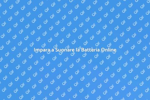 Corso Online di Batteria per Tutti