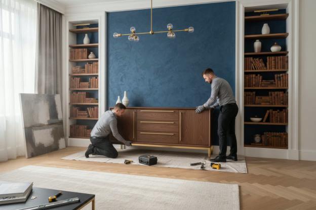 Installare credenza