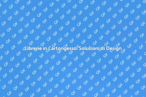 Librerie in Cartongesso: Design Funzionale