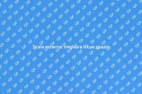Costruire scala esterna per la casa