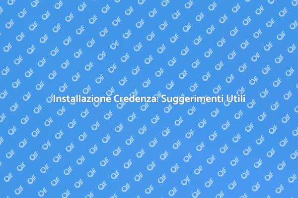 Come Installare una Credenza con Stile