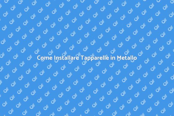 Installazione Tapparelle: Guida Completa