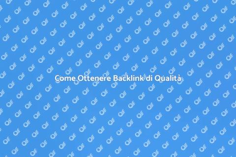 Ottenere Backlink da Siti Rilevanti