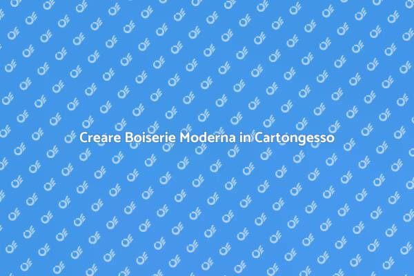 Rinnova il Tuo Spazio con Boiserie