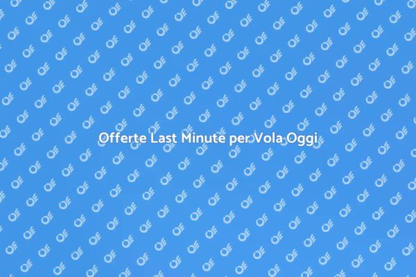 Vola Alto: Biglietti Last Minute