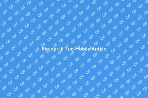 Restauro di un Mobile Antico