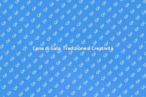 Servizio Cerimonie per Cene di Gala