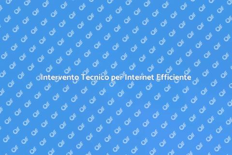 Richiedere un Tecnico per Internet