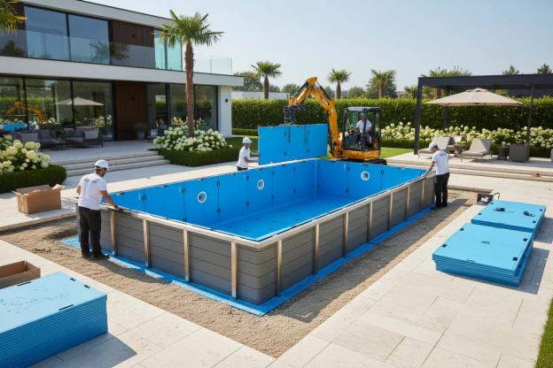 Installazione di Piscine Modulari