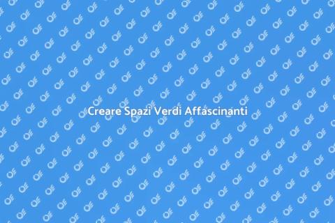 Progettazione del Paesaggio Unica