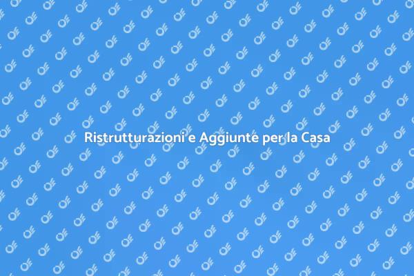Trasforma il Tuo Spazio con Aggiunte