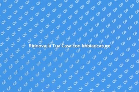 Imbiancature d'Interni per la Casa