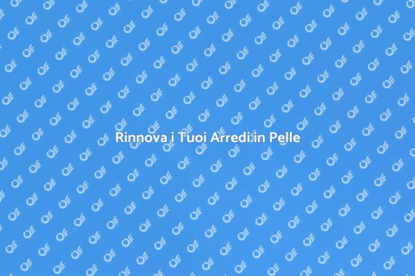 Ristrutturare la Pelle: Arte e Passione
