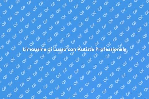 Noleggia Limousine con Autista Multilingue