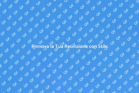 Pittore per Recinzioni: Rinnova Spazi