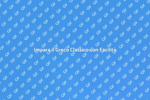 Corso di Ripetizioni di Greco Classico