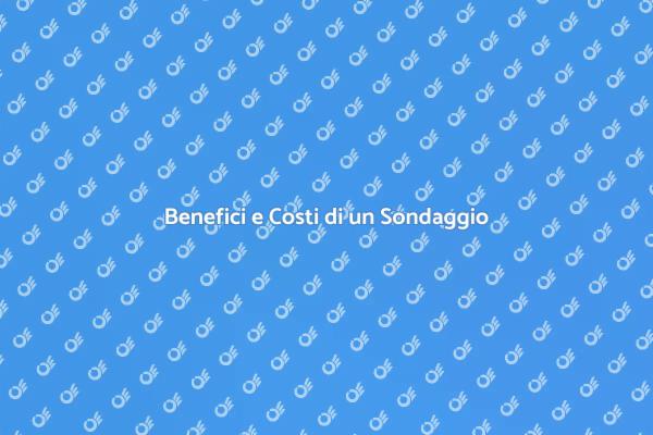Sondaggio sul Territorio: Costi e Vantaggi