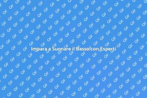 Lezioni di Basso con Esperti