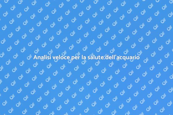 Controlla la qualità dell'acqua ora!