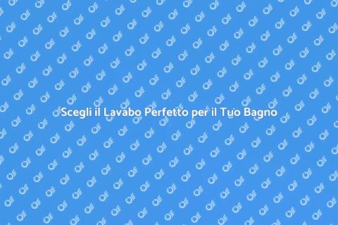 Lavabo Bagno Moderno: Trasformalo Ora
