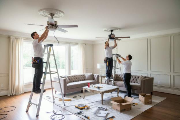 Quanto costa installare dei ventilatori da soffitto?