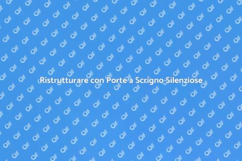 Porta a Scrigno con Chiusura Silenziosa