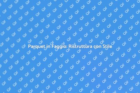 Parquet Prefinito: Eleganza e Calore