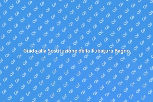 Sostituisci la Tubatura del Bagno Facile!
