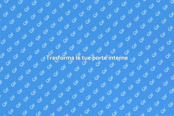 Porte interne: design e personalizzazione