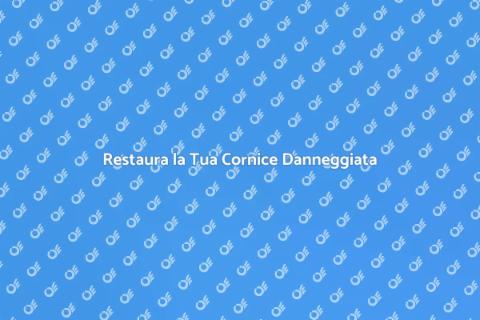Stuccatura Cornice Danneggiata