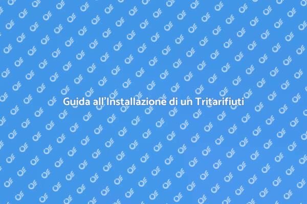 Tritarifiuti: La Soluzione per la Cucina