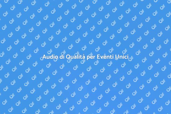 Crea Atmosfere Indimenticabili con l'Audio