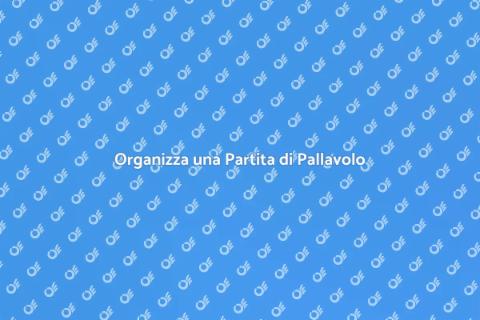 Pianificare Partita di Pallavolo