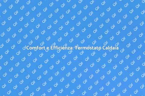 Termostato per Caldaia: Comfort Domestico