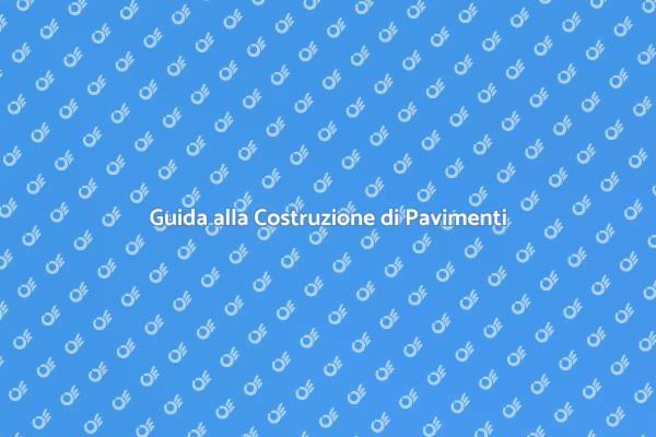 Costruzione di Pavimenti in Piastrelle