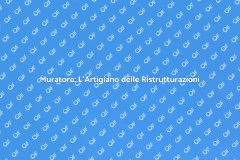 Muratore: Chiave delle Ristrutturazioni