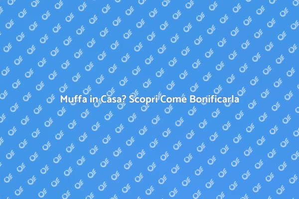 Bonifica della Muffa: Proteggi la Tua Salute