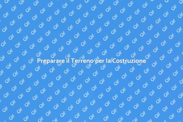 L'importanza di Scavare il Terreno