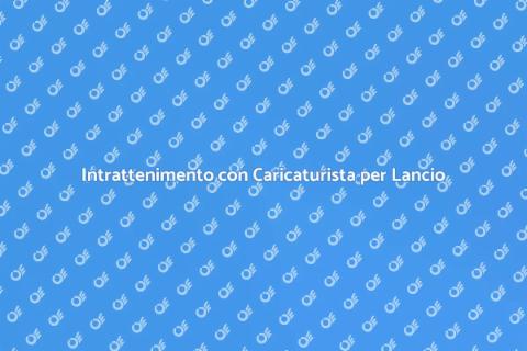 Caricaturista per Lancio Prodotto