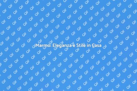Lavori di Posa in Marmo Eleganti