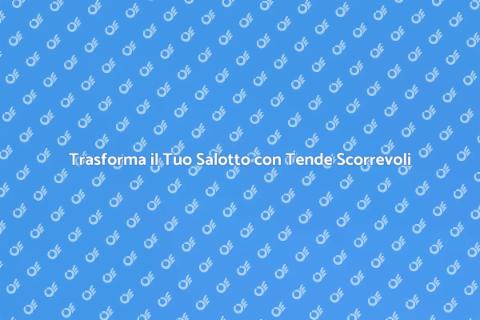 Tende a Pannelli Scorrevoli per Salotto